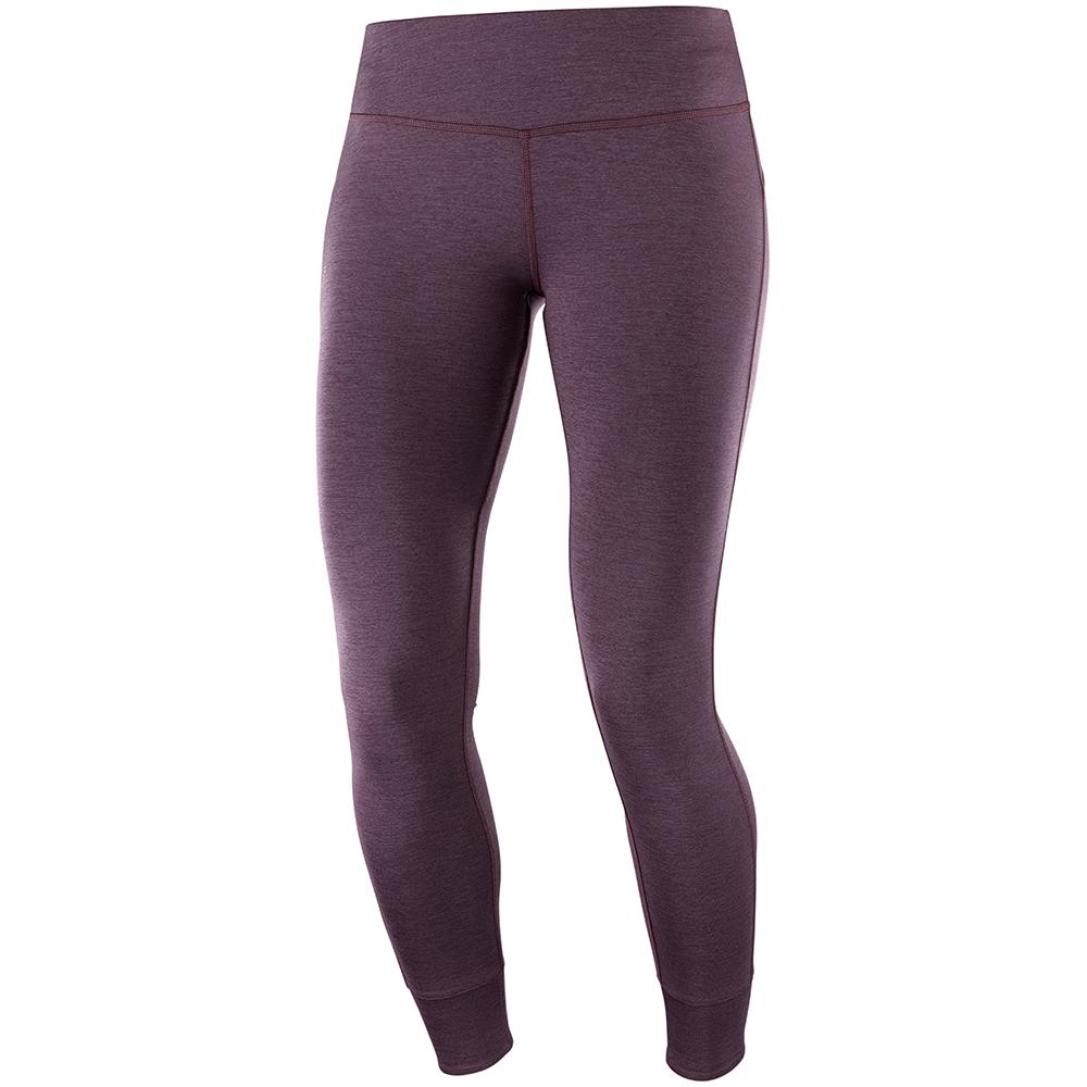 SALOMON COMET TECH LEG W Philippines - Women's Tights - Purple | 578934-NOX